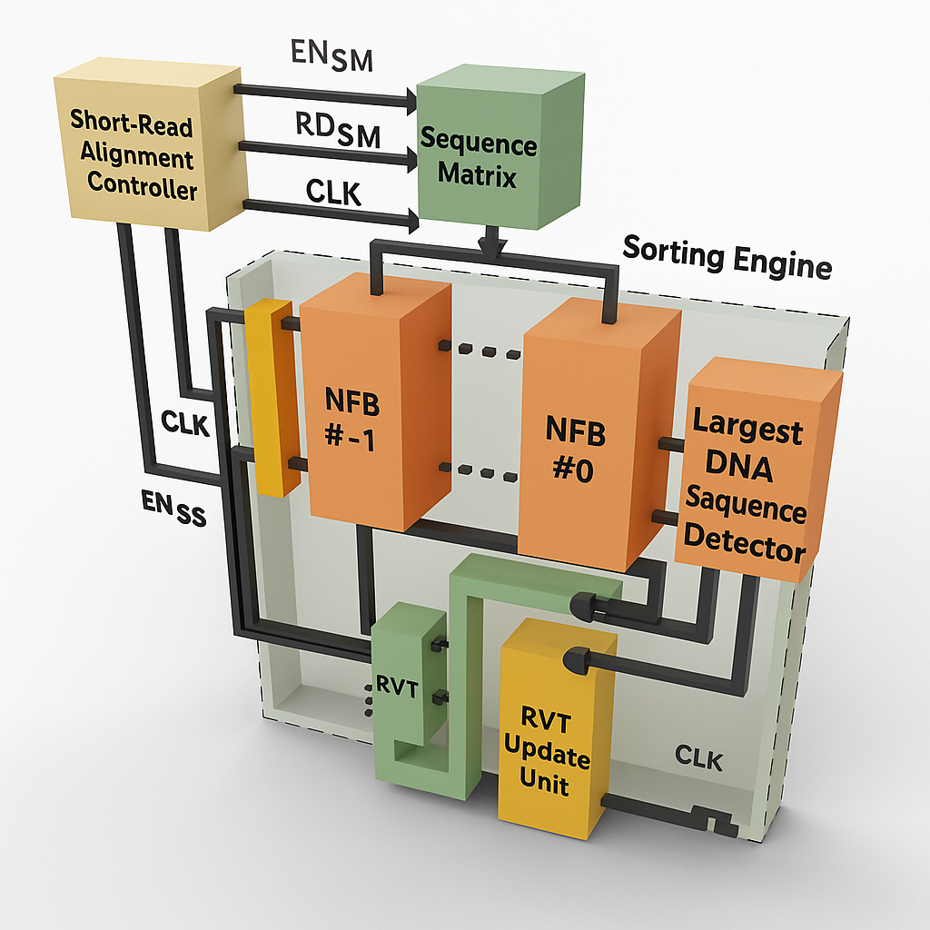 Hardware Accelerator for Short-Read DNA Sequence Alignment